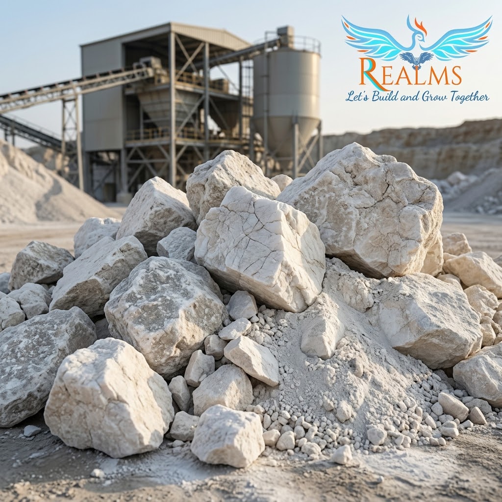 Gypsum bulk supply by Realms Enterprises