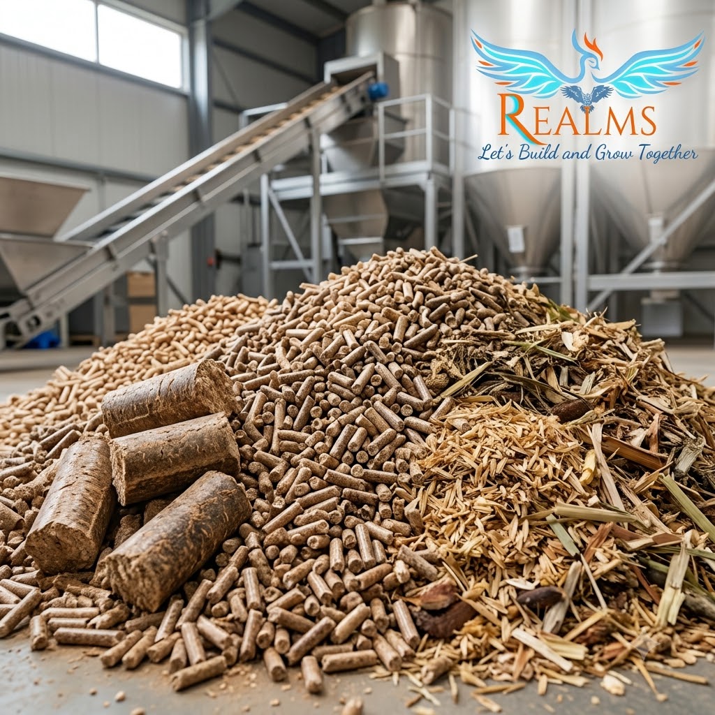 Biomass & Biofuel bulk supply by Realms Enterprises